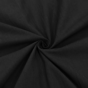 Bombažna tkanina WASHED black