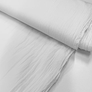 Bombažna tkanina WASHED white