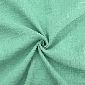Dvojitá gázovina/mušelín peppermint ORGANIC
