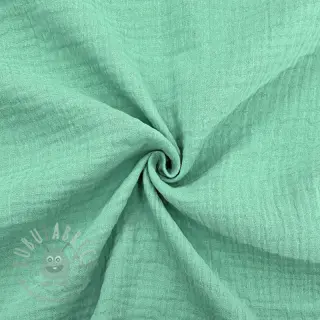 Dvojna gaza/muslin peppermint ORGANIC
