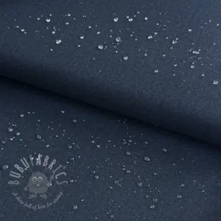 Blago za dežni plašč DENIM navy