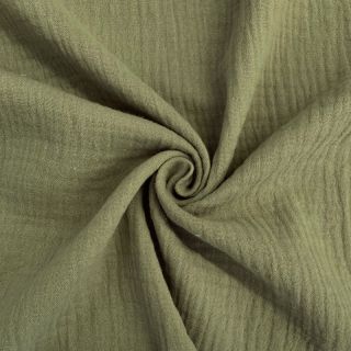 Dvojna gaza/muslin mah zelena ORGANIC