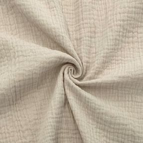 Dvojna gaza/muslin light sand ORGANIC