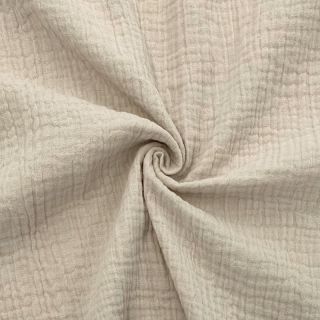 Dvojna gaza/muslin light sand ORGANIC