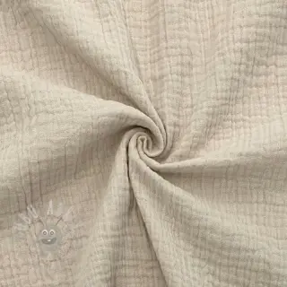 Dvojna gaza/muslin light sand ORGANIC