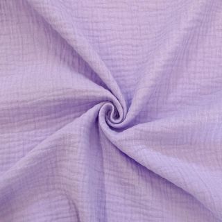Dvojna gaza/muslin bright violet ORGANIC