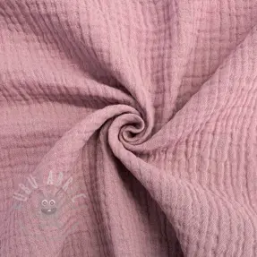 Dvostruka gaza/muslin lilac ORGANIC