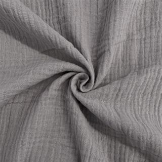 Dvostruka gaza/muslin grey ORGANIC