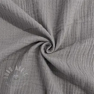 Dvostruka gaza/muslin grey ORGANIC