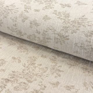 Bombažna tkanina z lanom JACQUARD Buttercup flowers