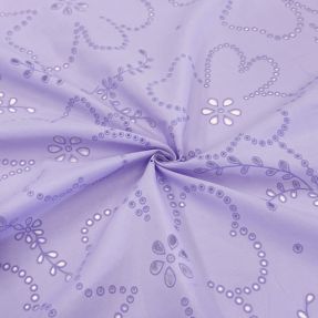 Bavlnená látka VOILE Puffy purple