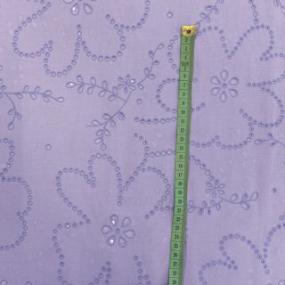 Bombažna tkanina VOILE Puffy purple