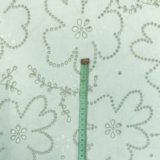 Bombažna tkanina VOILE Puffy mint