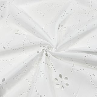 Bombažna tkanina VOILE Puffy white