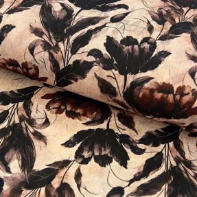 Dvojna gaza/muslin Dreamy flowers design F digital print