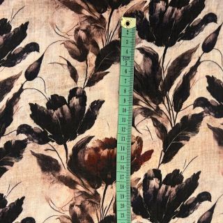 Dvojna gaza/muslin Dreamy flowers design F digital print