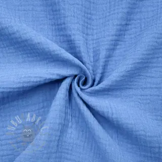 Dvojna gaza/muslin royal blue