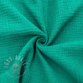 Dvojna gaza/muslin dark teal
