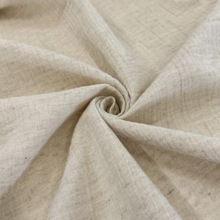 Dvojna gaza/muslin z lanom naturels