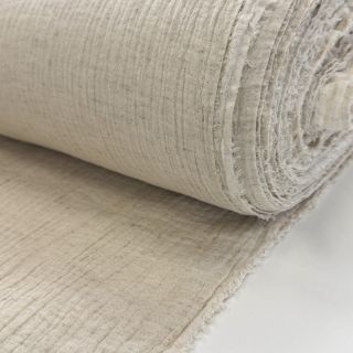Dvojna gaza/muslin z lanom naturels
