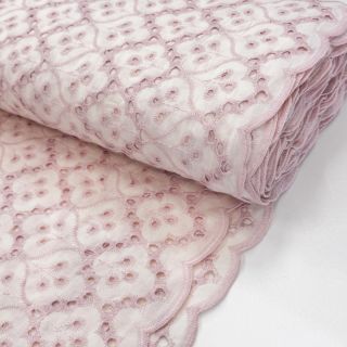 Bombažna tkanina EMBROIDERY Lilian rose