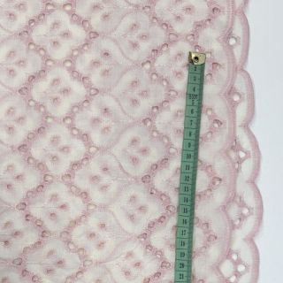 Bombažna tkanina EMBROIDERY Lilian rose