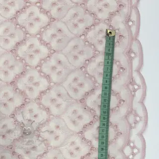 Bombažna tkanina EMBROIDERY Lilian rose