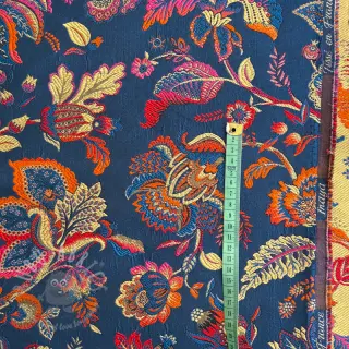 Dekorativno blago jacquard Inaya bleu