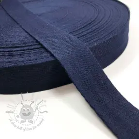 Bombažni trak 4 cm dark blue