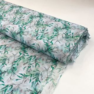 Viskoza RAYON POPLIN Bright flowers design D digital print