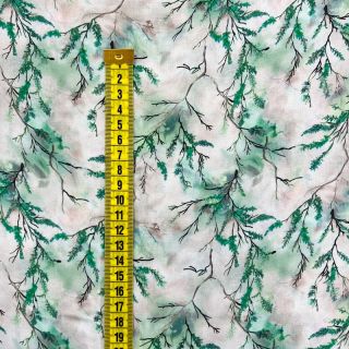 Viskoza RAYON POPLIN Bright flowers design D digital print
