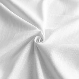 Viskoza z lanom PREMIUM white