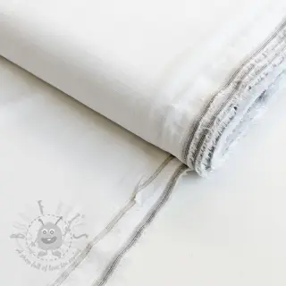 Viskoza z lanom PREMIUM white