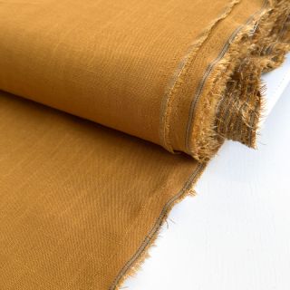 Viskoza z lanom PREMIUM ochre
