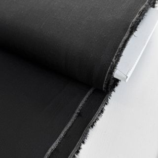Viskoza z lanom PREMIUM black