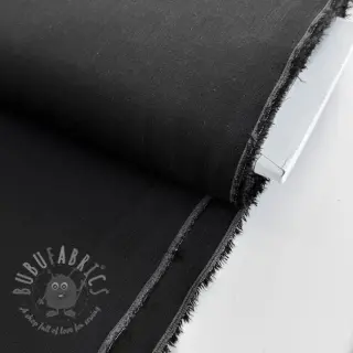 Viskoza z lanom PREMIUM black