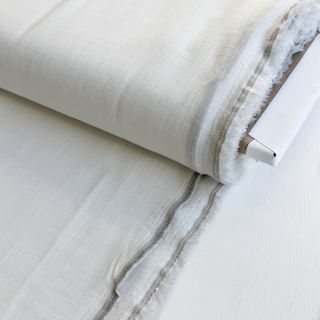 Viskoza z lanom PREMIUM off white