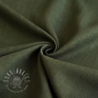 Viskoza z lanom PREMIUM army