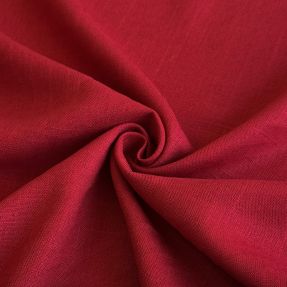 Viskoza z lanom PREMIUM dark red