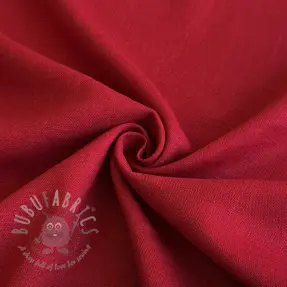 Viskoza z lanom PREMIUM dark red