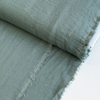 Viskoza z lanom PREMIUM dark old green