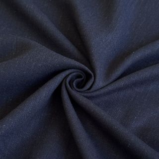 Viskoza z lanom PREMIUM navy blue
