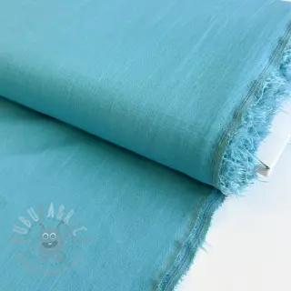 Viskoza z lanom PREMIUM ocean blue