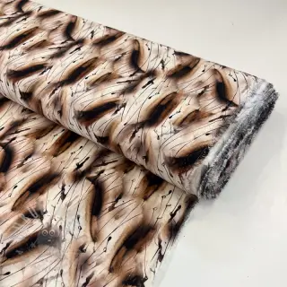 Viskoza RAYON POPLIN Diverse graphics design F digital print