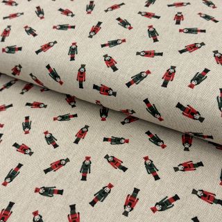 Dekorativna tkanina Linenlook Little Nutcracker