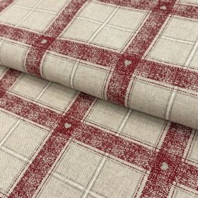 Dekoračná látka Linenlook Tartan Texture