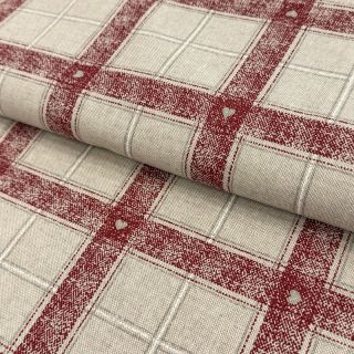 Dekorativna tkanina Linenlook Tartan Texture