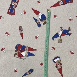 Dekorativno blago Linenlook Gnome Family