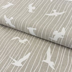 Dekoračná látka Linenlook Iconic Seagull Stripe linen