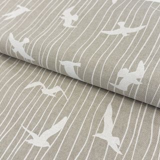 Dekorativna tkanina Linenlook Iconic Seagull Stripe linen